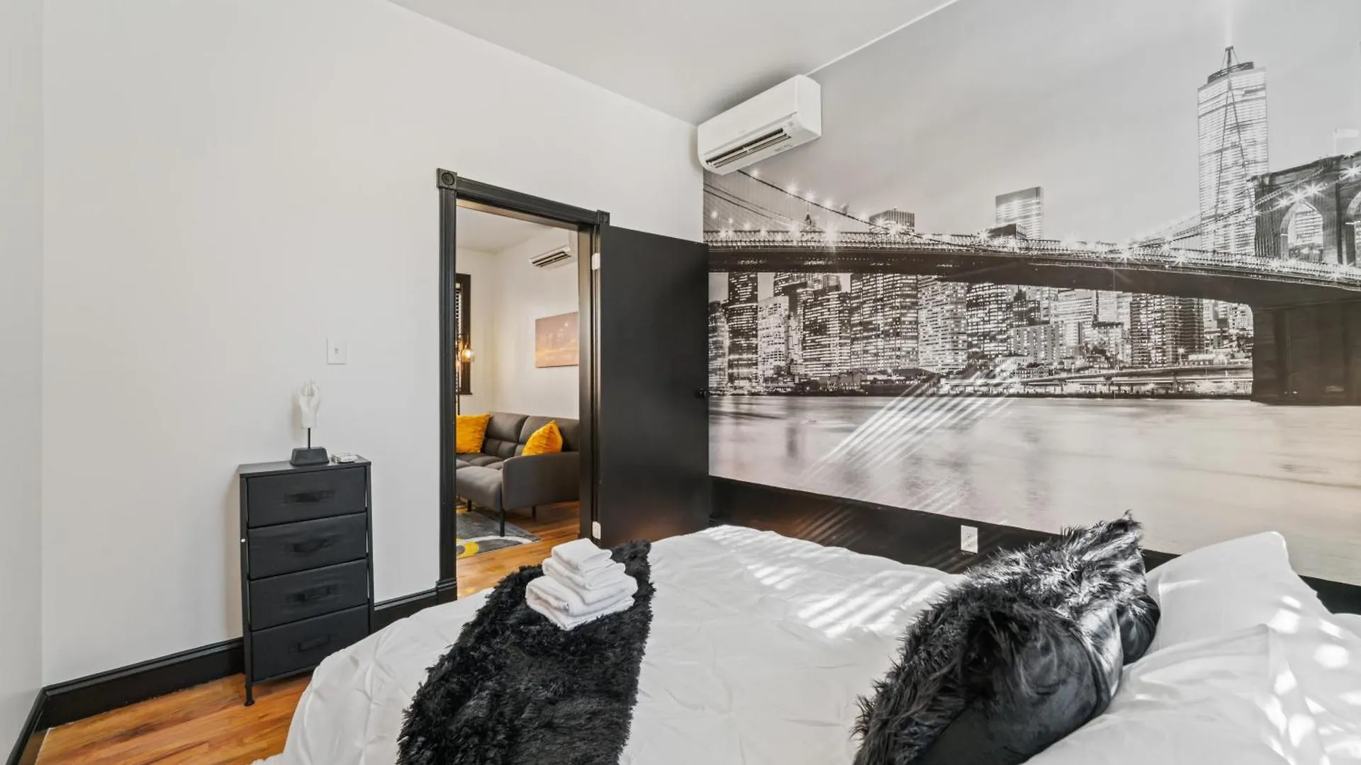 公寓 Tripoli Artisan Lofts - Designer Bushwick Lofts With Rooftop Terrace 美国